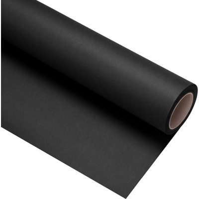Superior seamless Papírové fotografické pozadí 2,72x11m - černé - black | jet – Zboží Živě