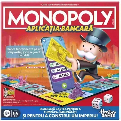 Hasbro Монополи: Мобилно банкиране - на румънски език (g1424278)