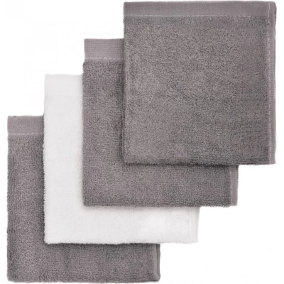 T-TOMI BIO Bamboo Baby Washcloths кърпа за измиване Grey 25 x 25 cm 4 бр