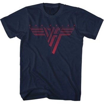 Image 1 of Van Halen Classic Red Logo Navy Blue L Риза (VHTS01MN03)