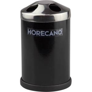 Horecano HORECANO-Поставка за четки за зъби Ø7xh11cm ЧЕРНА (4711.22. 711. S) (016244)