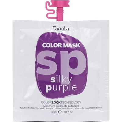 Fanola Color Mask barevné masky Silky Purple fialová 30 ml