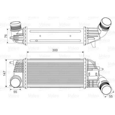 Chladič turba VALEO 818620