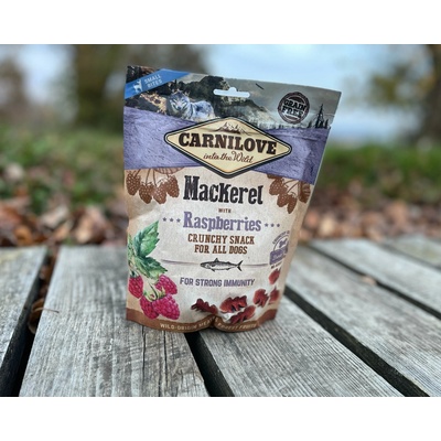 Carnilove Dog Crunchy Snack Mackerel with Raspberries with fresh meat 200 g