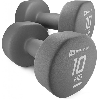 Hop-Sport Sada neoprenových fitness činek 2 x 10kg
