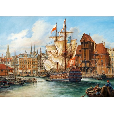 Castorland Starý Gdaňsk 1000 dílků
