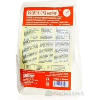 PROMIX UNI komfort bezlepková zmes pre automatické pečenie plv 400 g