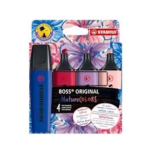 STABILO Текст маркер Boss Naturecolors Wildflower Edition