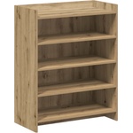 vidaXL Шкаф за обувки 73, 5 x 36 x 92 см Инженерна дървесина (8011322)