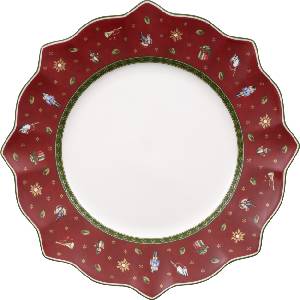 Villeroy & Boch Чиния за вечеря Toy's Delight 29 см червена (14-8585-2620)