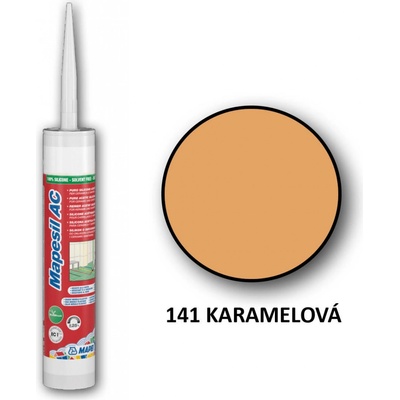 Mapesil AC 141 silikonový tmel 310 g karamel