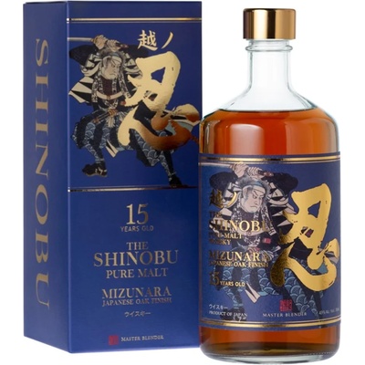 Shinobu Pure Malt 15 YO - малцово японско уиски 700ml