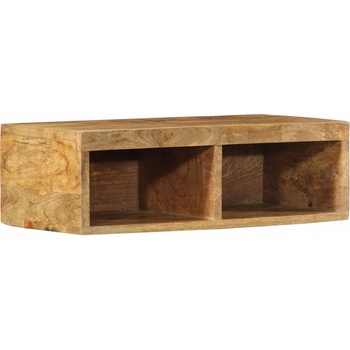 vidaXL Стенен шкаф за телевизор Масивна груба дървесина Манго (4017473)