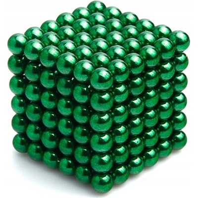 Top Magnesy Magnetické kuličky NeoCube 216 ks 5 mm zelené