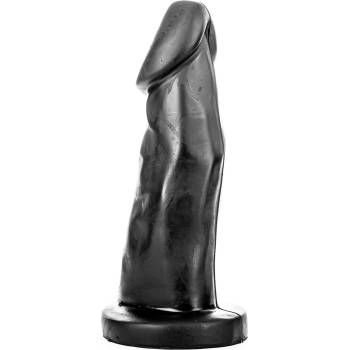 Image 1 of All Black AB38 Dildo 39cm