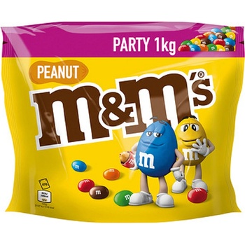 M&M's Maxi oříškové bonbóny XXL 1 kg