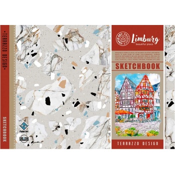 Bourgeois Бележник Bourgeois 197х145 36л Бели Тв. К. Limbu (1120663-215921-21518)