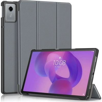 Vsetkonamobil 116918 LEATHER Zaklápací kryt pre Lenovo Idea Tab 11 / Tab K11 Gen2 šedý