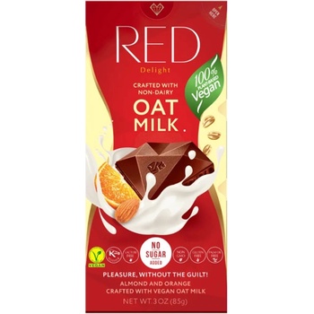 Red Delight Oat Milk vegan chocolate 85 g