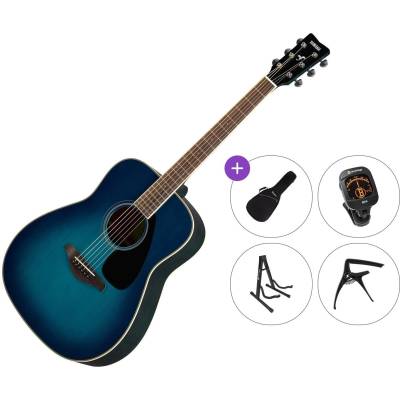 Yamaha FG820 SB II Premium SET Sunset Blue Акустична китара