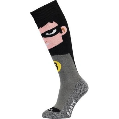 Barts SKISOCK SUPER HERO KIDS Black