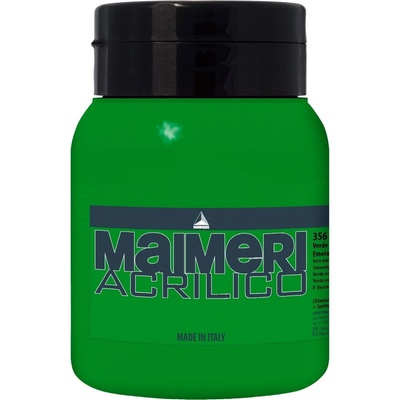 Maimeri Acrilico АКРИЛНА боя Emerald Green 356 500 ml 1 бр (M0934356)
