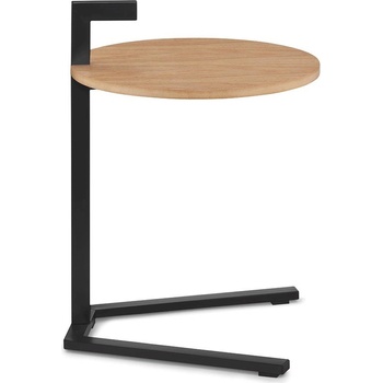 Kela Oak dekoratívny stolík 39.5x39.5x55 cm čierna 24265