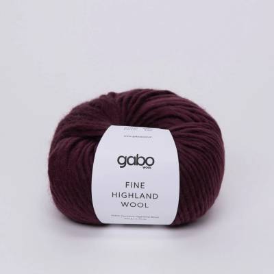Fine Highland Wool Fine Highland Wool: Burgundská (2910)