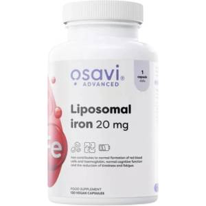 Osavi Liposomal Iron 20 mg | as Iron Bisglycinate [120 капсули]