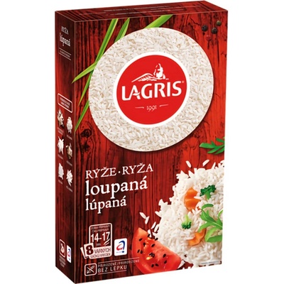 Lagris rýže loupaná ve varných sáčcích 0,8 kg