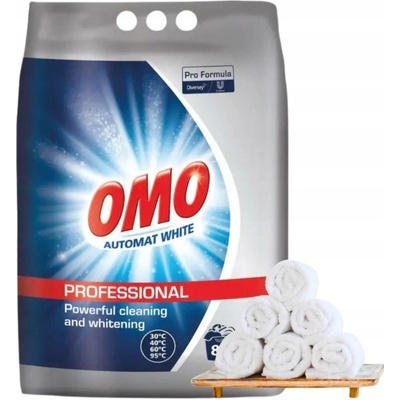 Omo White Professional prací prášek na bílé prádlo 108 PD 7 kg