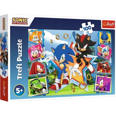 CLEMENTONI Ježek Sonic 104 dílků