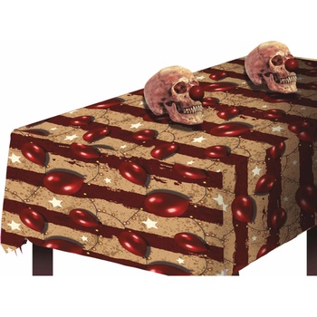 Image 1 of Guirca Покривка - балони Хелоуин цирков клоун 137 х 274 см