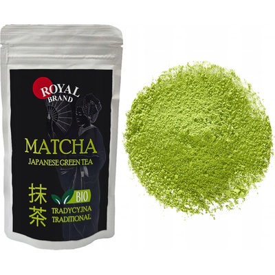 Royal Matcha Japonský Bio Zelený čaj 100 g