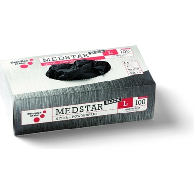 Schuller MEDSTAR BLACK Nitril 100 ks