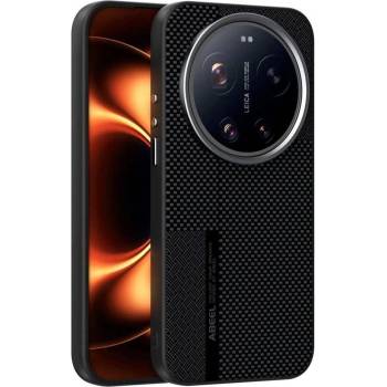 GKK Magsafe Калъф за Xiaomi 17 Ultra, Carbon Desigh Case, Черен (5966012074231)