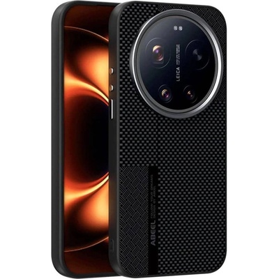 GKK Magsafe Калъф за Xiaomi 17 Ultra, Carbon Desigh Case, Черен (5966012074231)