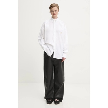 Fiorucci Памучна риза Fiorucci Angel Patch Relaxed Fit (W02SMTLO055CO01WH01)