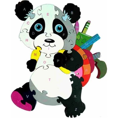 TifanTEX Wood puzzle Panda 26 Dielov