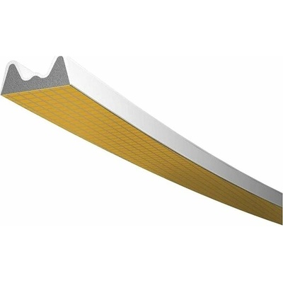 Tesnenie TLT do okien a dverí, profil K 6 B, 9 x 4 mm, biele, 2 x 3 m
