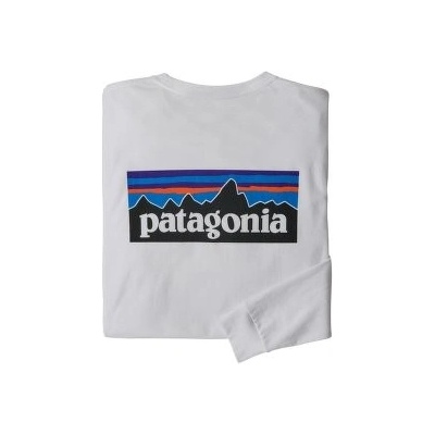 Patagonia P 6 Logo Responsibili white
