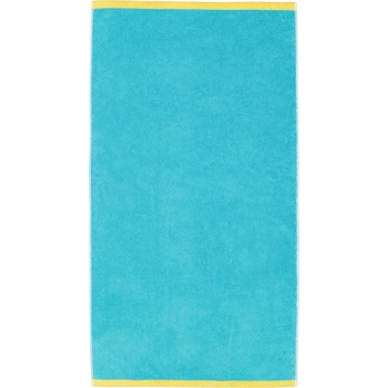 Cawö Кърпа Lifestyle Splash 70 x 140 см тюркоазено-жълта (7071 70/140 15)