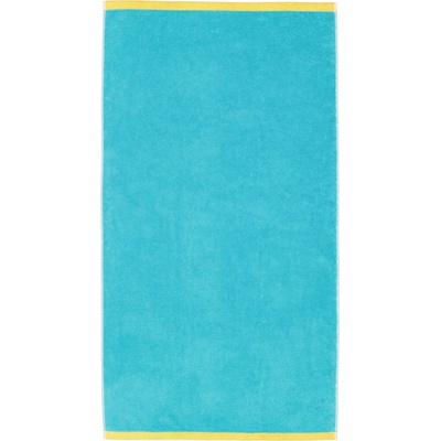 Cawö Кърпа Lifestyle Splash 70 x 140 см тюркоазено-жълта (7071 70/140 15)