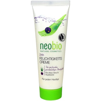 Neobio 24 hodinový hydratační krém Bio Aloe Vera & Acai 50 ml