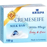 Krispa Сапун Krispa Cremeseife Milk Bar Soap & Care, p/n KR-370003 - Крем-сапун за тяло с мляко (KR-370003)