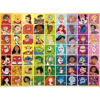 Ravensburger - Puzzle Disney and Pixar Color Palette - 500 piese