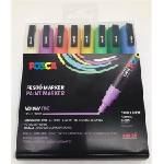 uni Декоративен маркер, 0, 9-1, 3 мм, UNI "Posca PC-3M", 8 различни пастелни цвята 2UPC3MPASTELL (2UPC3MPASZTELL)