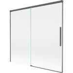 Mexen Rox двукрилен плъзгащ се екран за вана 170 x 150 см, прозрачен, (8C9-170-001-66-00)