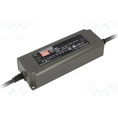 MEAN WELL NPF-90-48 Napájecí zdroj: spínaný; LED; 90,24W; 48VDC; 1,88A; 90÷305VAC; IP67