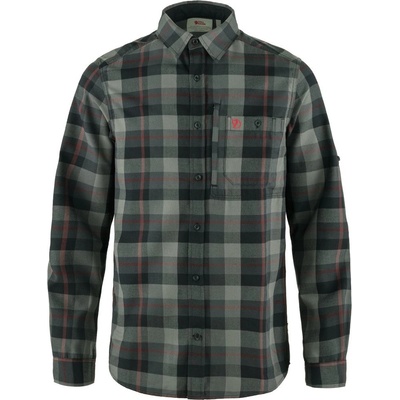 Fjällräven Fjällglim košel'a black-grey